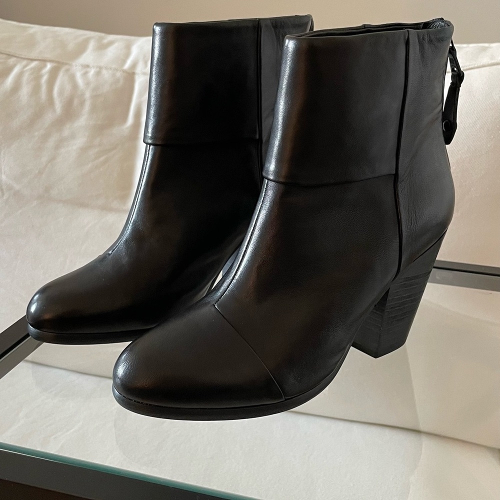 NWT Rag & Bone Black Newbury Boot / RARE To Find New